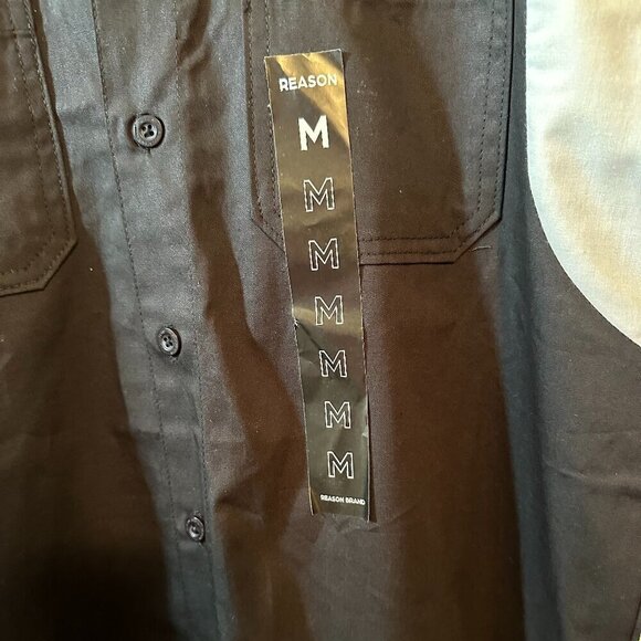 New With Tags Vintage Scarface Men's Button Up Shirt - Picture 5 of 6